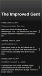 Mobile Screenshot of improvedgentleman.blogspot.com