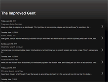 Tablet Screenshot of improvedgentleman.blogspot.com