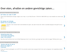Tablet Screenshot of gewichtigezaken.blogspot.com