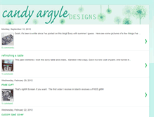 Tablet Screenshot of candyargyle.blogspot.com