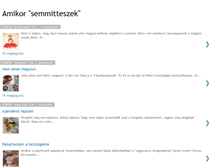 Tablet Screenshot of amikorsemmitteszek.blogspot.com