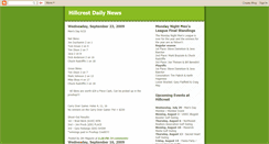 Desktop Screenshot of hillcrestdailynews.blogspot.com