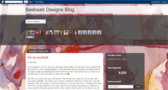 Desktop Screenshot of beebaabdesigns.blogspot.com