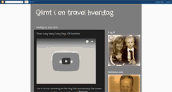 Desktop Screenshot of glimtientravelhverdag.blogspot.com