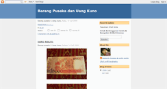 Desktop Screenshot of barang-pusaka.blogspot.com