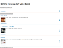 Tablet Screenshot of barang-pusaka.blogspot.com