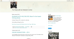 Desktop Screenshot of crimewritersblog.blogspot.com