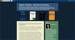 Desktop Screenshot of organicchemistry-educationandindustry.blogspot.com