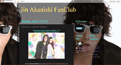 Desktop Screenshot of jinakanishifanclub.blogspot.com