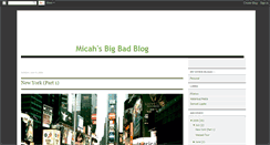 Desktop Screenshot of micahcordy.blogspot.com