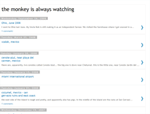 Tablet Screenshot of monkeywatching.blogspot.com