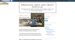 Desktop Screenshot of heritagefest.blogspot.com