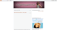 Desktop Screenshot of crystallinh.blogspot.com