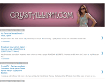 Tablet Screenshot of crystallinh.blogspot.com