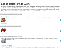 Tablet Screenshot of blogdopastornivaldoduarte.blogspot.com