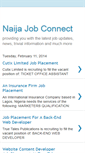 Mobile Screenshot of naijajobconnect.blogspot.com