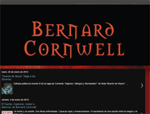 Tablet Screenshot of bernardcornwell.blogspot.com