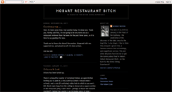 Desktop Screenshot of hobartrestaurantbitch.blogspot.com