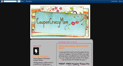 Desktop Screenshot of couponcrazymom-couponcrazymom.blogspot.com