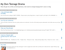 Tablet Screenshot of myownteenagedrama.blogspot.com