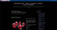 Desktop Screenshot of kidzbargains.blogspot.com