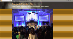 Desktop Screenshot of catalystchristian.blogspot.com