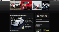 Desktop Screenshot of bestluxurycar.blogspot.com