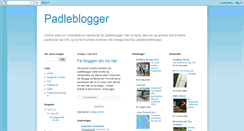 Desktop Screenshot of padleblogger.blogspot.com