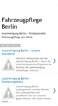 Mobile Screenshot of fahrzeugpflege-berlin.blogspot.com