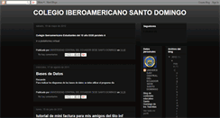 Desktop Screenshot of colegioiberoamericanosantodomingo.blogspot.com