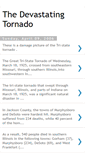 Mobile Screenshot of devastatingtornado.blogspot.com