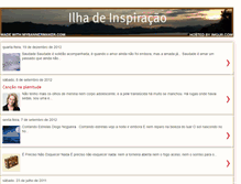 Tablet Screenshot of ilhadeinspiracao.blogspot.com