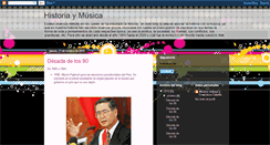 Desktop Screenshot of hiistoriiaymusiica.blogspot.com