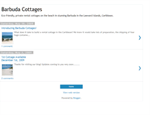 Tablet Screenshot of barbudacottages.blogspot.com
