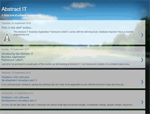 Tablet Screenshot of abstractitnet.blogspot.com