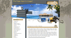 Desktop Screenshot of praviajaraquieolugar.blogspot.com