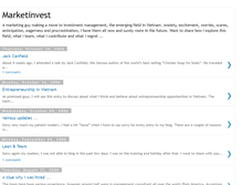Tablet Screenshot of marketinvest.blogspot.com