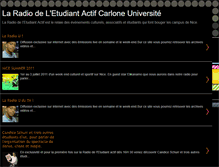 Tablet Screenshot of laradiodeletudiantactif.blogspot.com