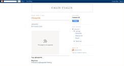 Desktop Screenshot of caliscialishew.blogspot.com