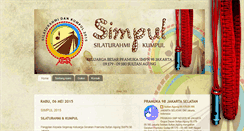 Desktop Screenshot of pramuka98.blogspot.com