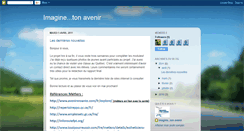 Desktop Screenshot of imaginetonavenir.blogspot.com