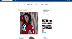 Desktop Screenshot of chicas-bien-lindas.blogspot.com