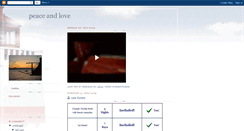 Desktop Screenshot of jeremias-peaceandlove.blogspot.com