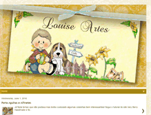 Tablet Screenshot of louiseartes.blogspot.com