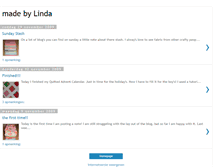 Tablet Screenshot of linda-madebylinda.blogspot.com