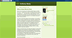 Desktop Screenshot of anthonyneely.blogspot.com