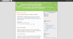 Desktop Screenshot of nahsablog.blogspot.com