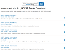 Tablet Screenshot of ncertbooksdownload.blogspot.com