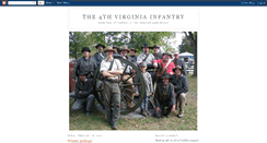 Desktop Screenshot of 4thvirginiainfantry.blogspot.com