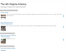 Tablet Screenshot of 4thvirginiainfantry.blogspot.com